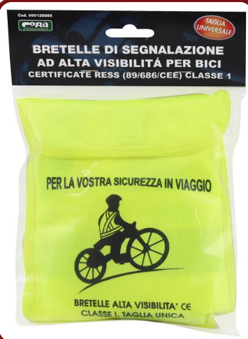 Bretelle di segnalazione alta visibilità Cora